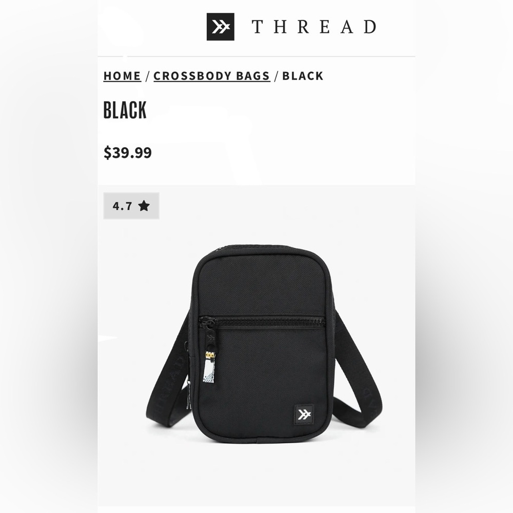 Thread Crossbody Bag - Picture 3 of 3